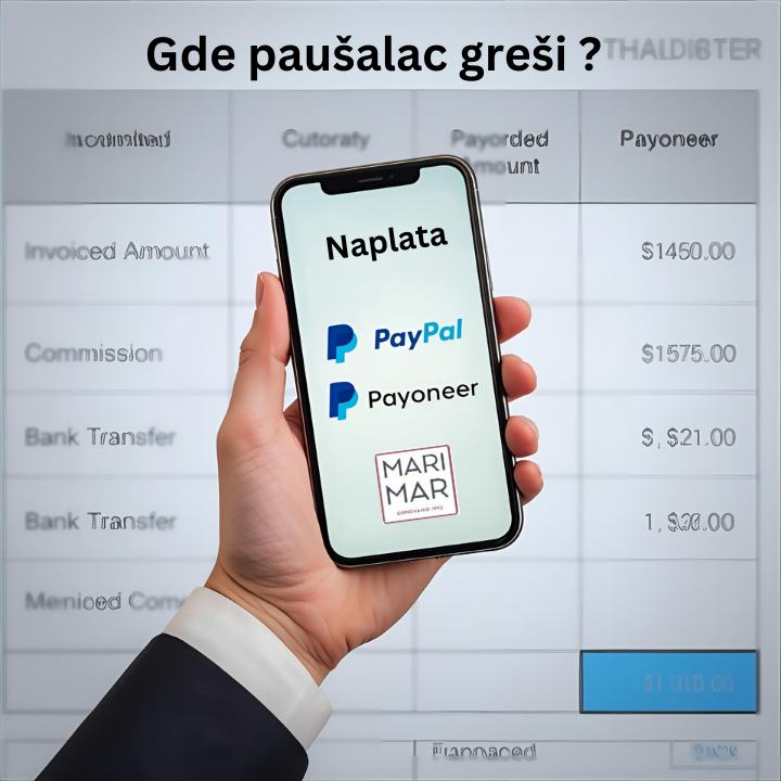 PayPal i Payoneer – kako paušalci najčešće pogreše